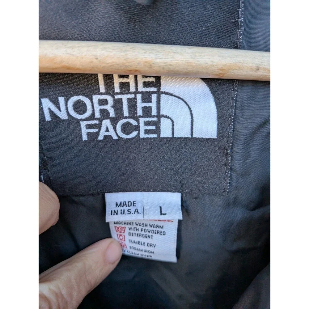 Vintage The North Face Jacket Gore Tex Colorblock Teal Black Large 90s Arapahoe